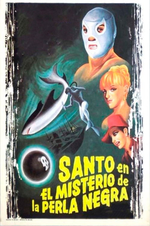 Santo in the Mystery of the Black Pearl Poster