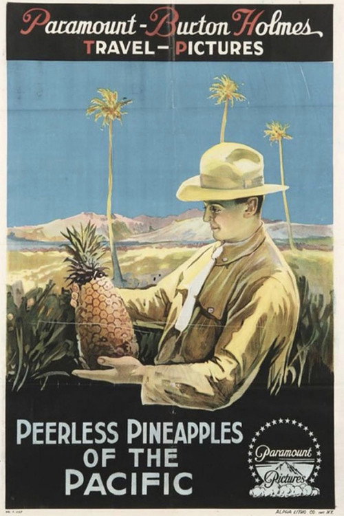 Peerless Pineapples of the Pacific Poster