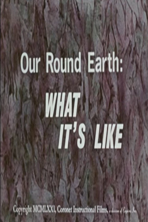 Our Round Earth: What It's Like Poster