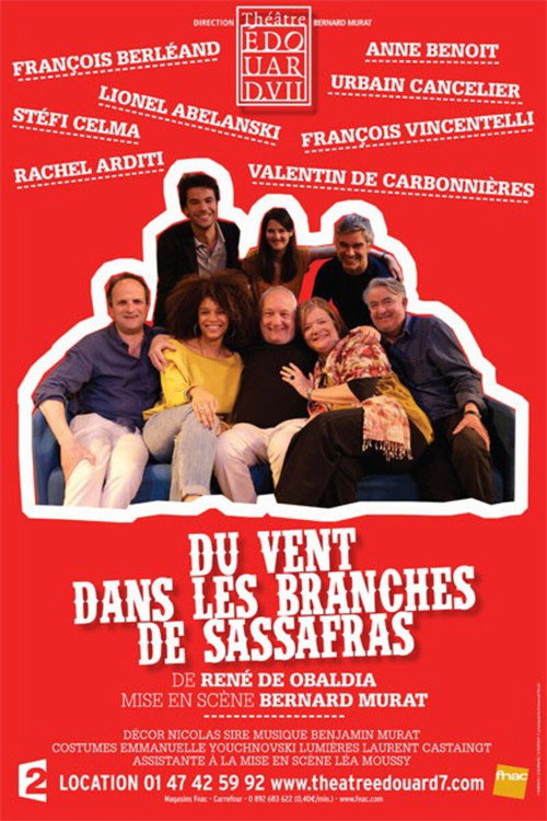 Du vent dans les branches de sassafras Poster