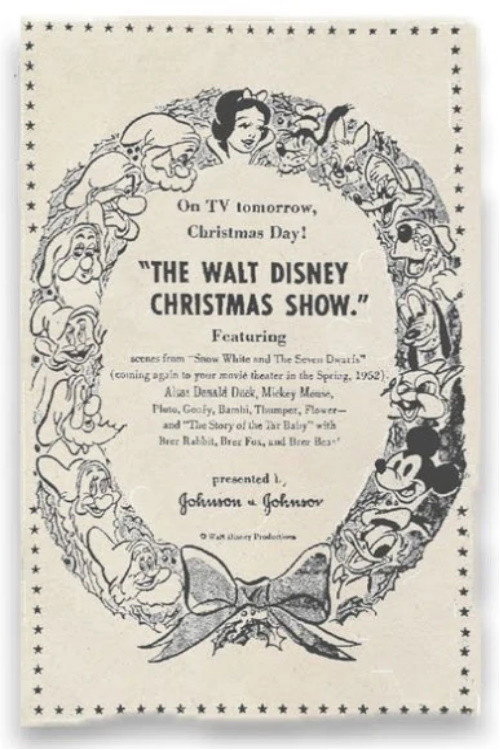The Walt Disney Christmas Show Poster