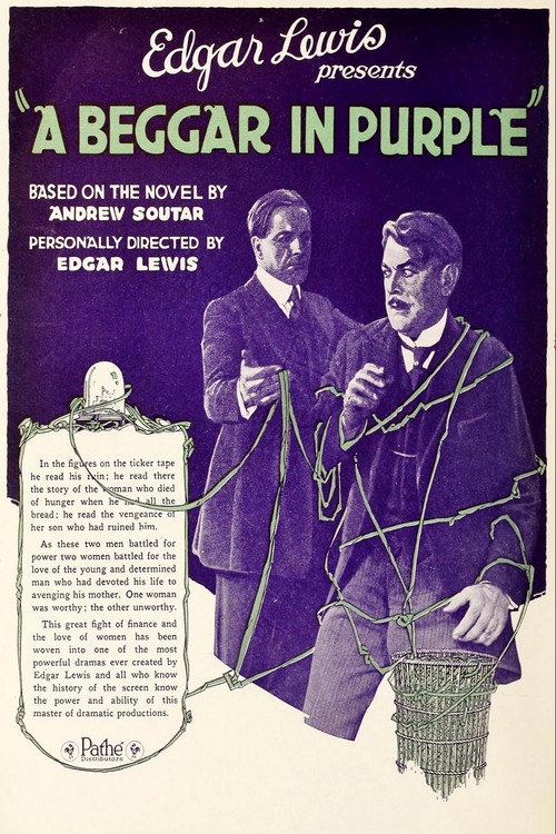 A Beggar in Purple Poster