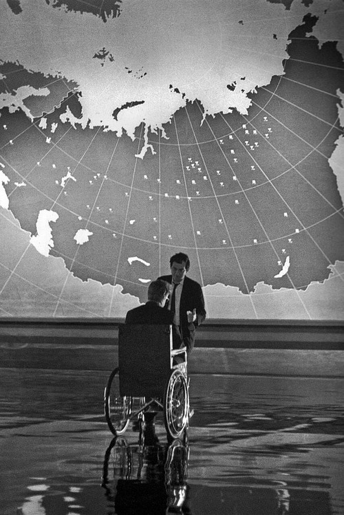 Stanley Kubrick Considers the Bomb Poster