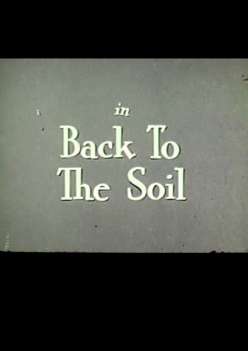 Back to the Soil Poster