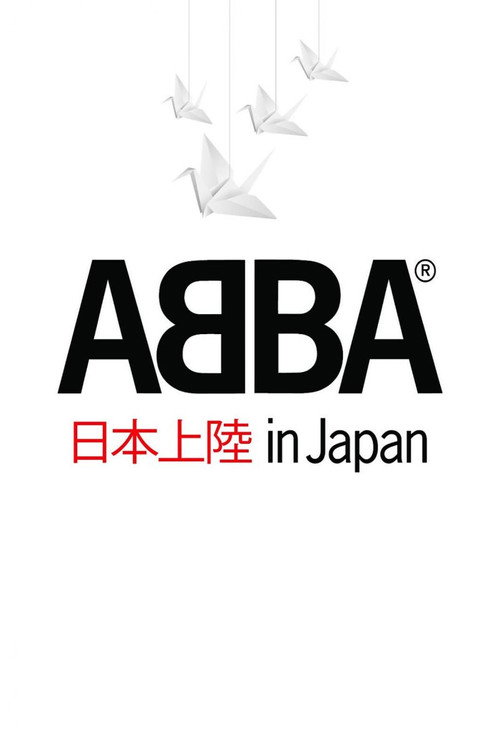 ABBA In Japan Poster