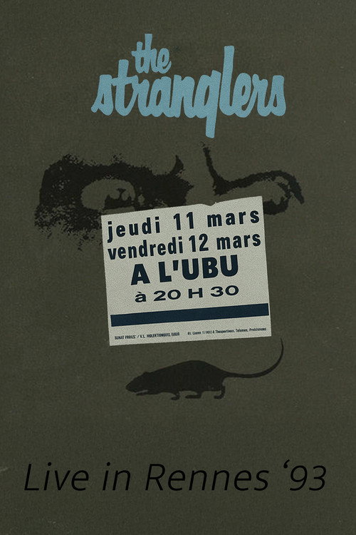 Stranglers Rennes '93 Poster
