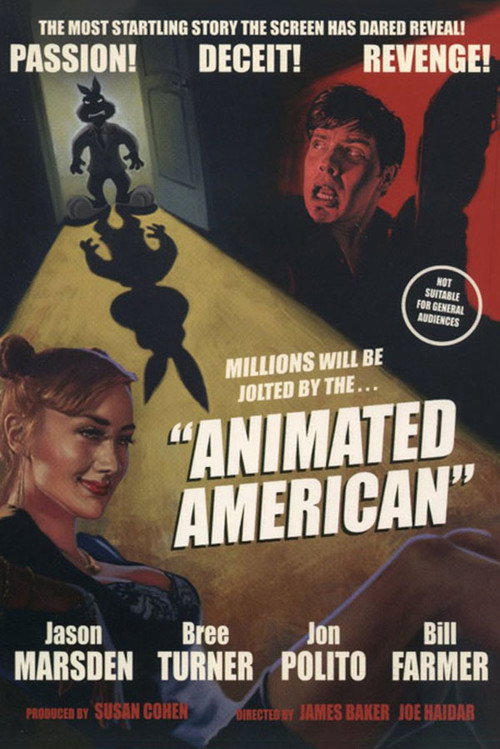 Animated American Poster