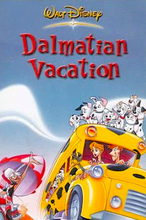 Dalmatian Vacation Poster