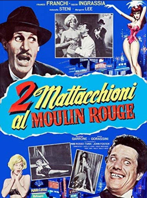 2 mattacchioni al Moulin Rouge Poster