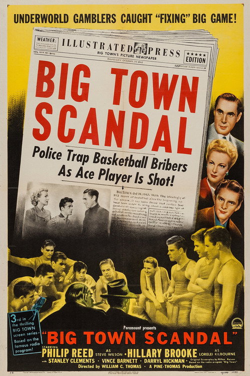 Big Town Scandal Poster