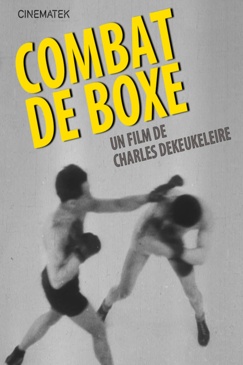Boxing Match Poster