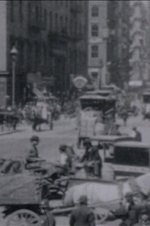 Scene on Lower Broadway Poster