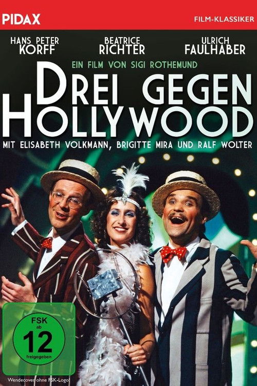 Drei gegen Hollywood Poster