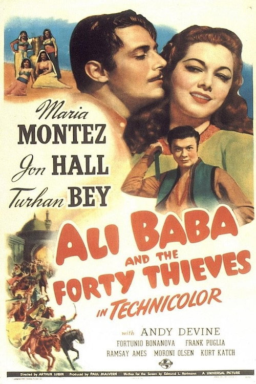 Alibaba and 40 Thieves Poster
