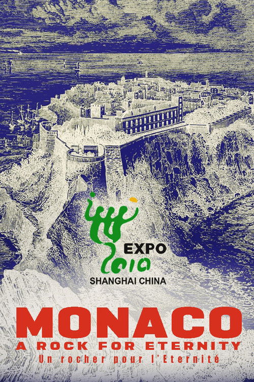 Monaco. A Rock for Eternity Poster