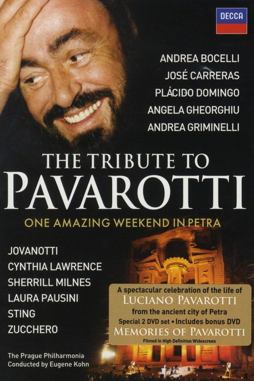 The Tribute to Pavarotti One Amazing Weekend in Petra Poster