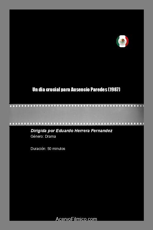 Un dia crucial para Ausencio Paredes Poster
