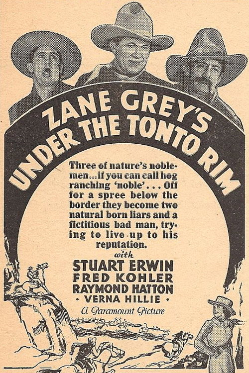 Under the Tonto Rim Poster