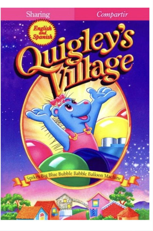 Quigley's Village: Spike's Big Blue Bubble Babble Balloon Machine Poster