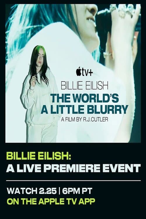 Billie Eilish: The World’s A Little Blurry Live Premiere Event Poster