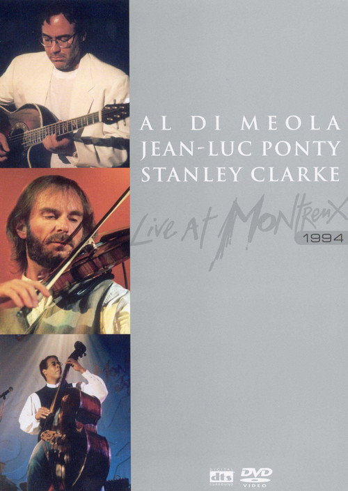 Al Di Meola Jean-Luc Ponty Stanley Clarke Live at Montreux Poster