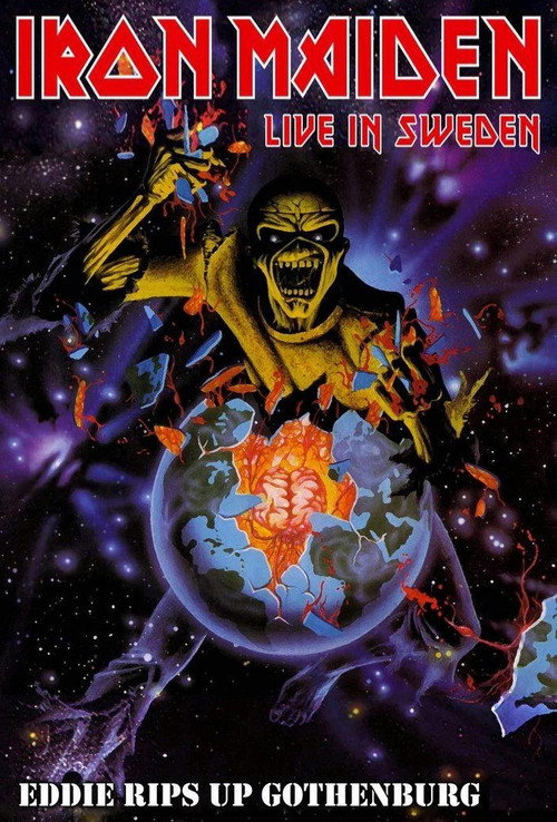 Iron Maiden - Eddie Rips Up Gothenburg Poster