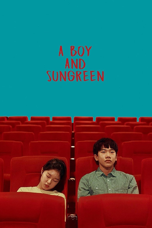 A Boy and Sungreen Poster