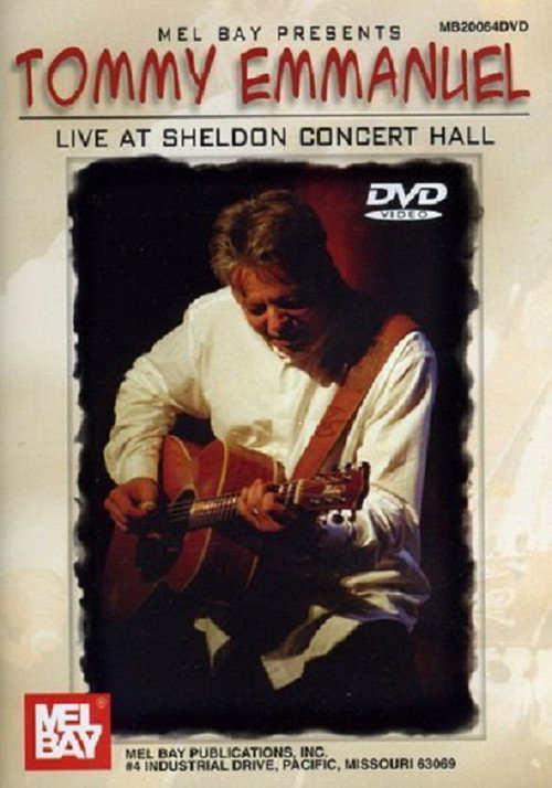 Tommy Emmanuel Live at Sheldon Concert Hall Poster