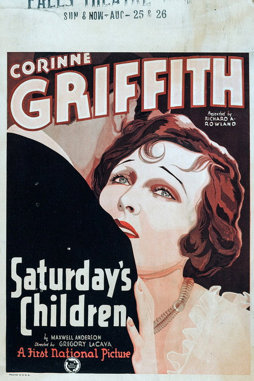 Saturday's Children Poster