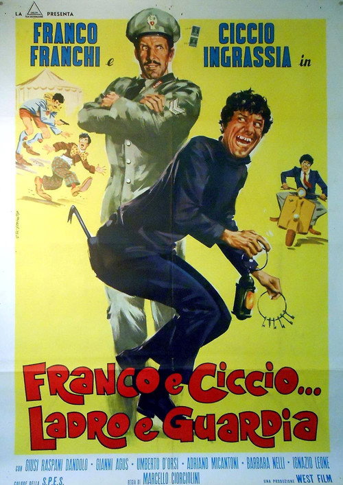 Franco and Ciccio... Robber and Cop Poster