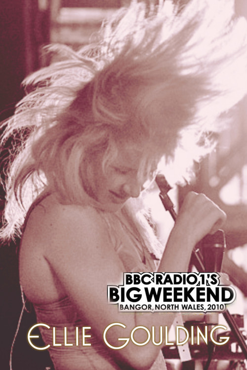 Ellie Goulding Live at BBC Radio 1's Big Weekend 2010 Poster