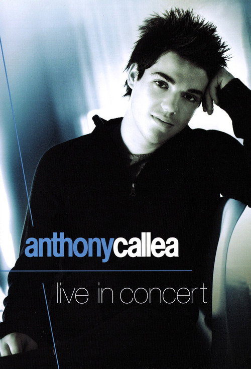 Anthony Callea Live in Concert Poster