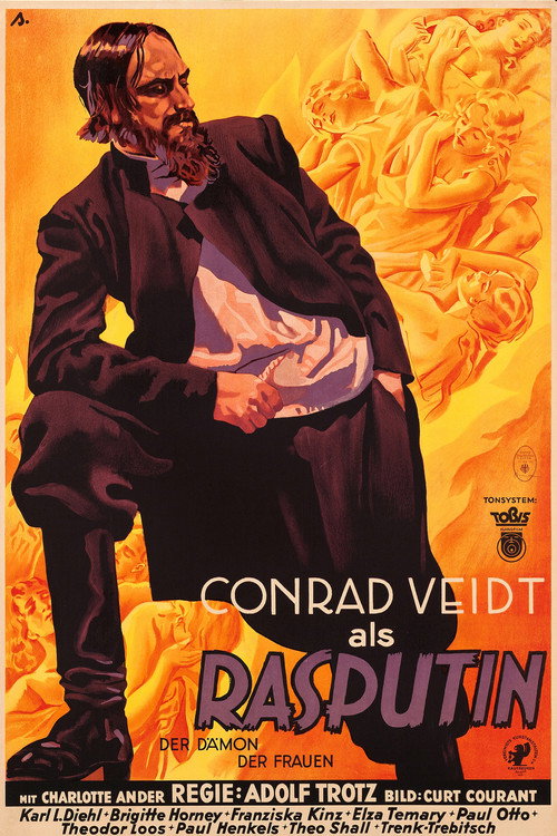 Rasputin, Demon of the Women Poster