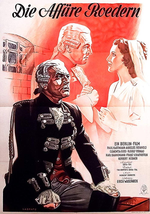 Die Affäre Roedern Poster