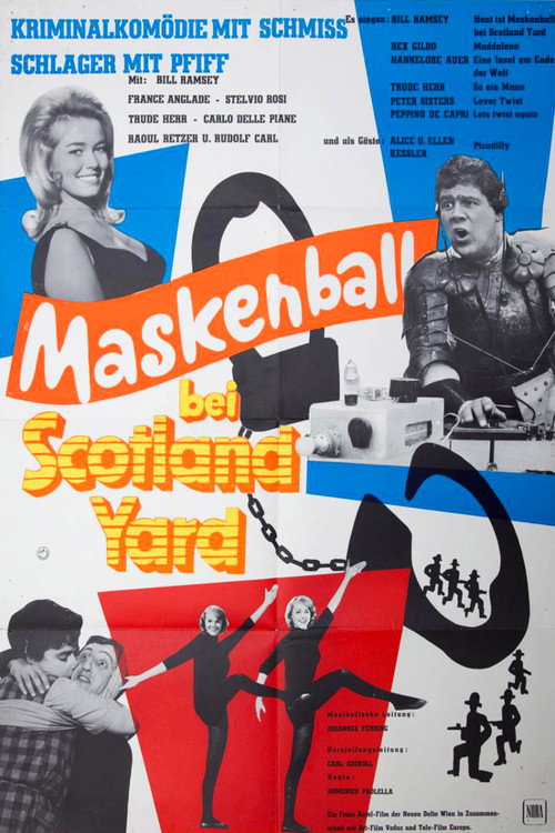 Maskenball bei Scotland Yard Poster