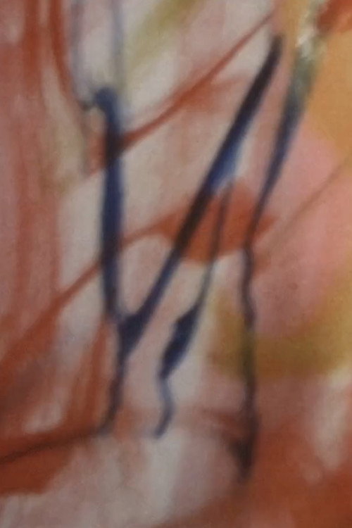 Gelb, Rot und Blau entgegen Poster