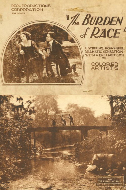 The Burden of Race Poster