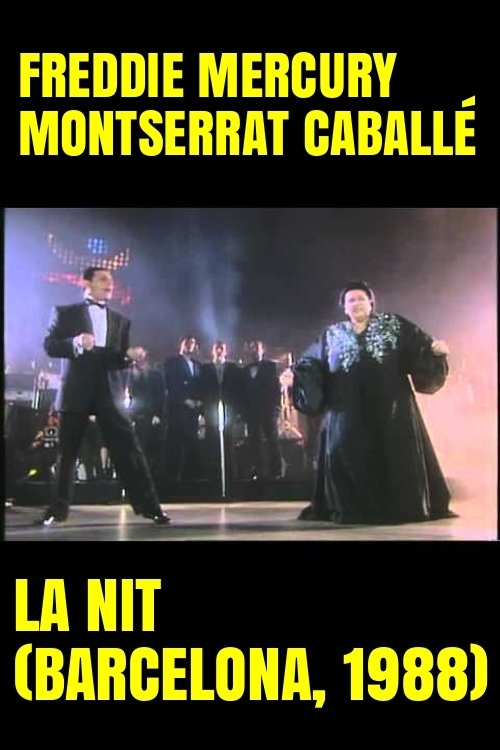 Freddie Mercury & Montserrat Caballé - La Nit Poster