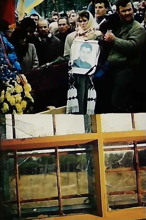 Crucified on a Black Cross Poster