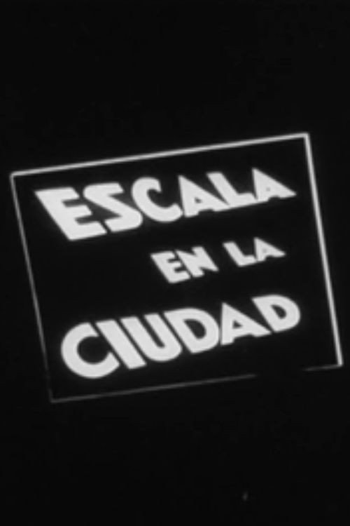 Escala en la ciudad Poster