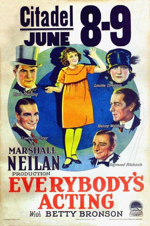 Everybody's Acting Poster
