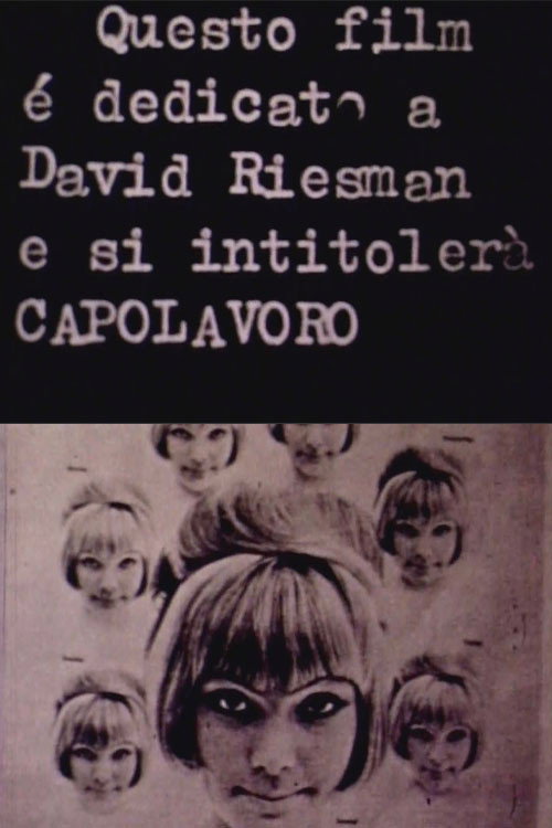 Questo film è dedicato a David Riesman e si intitolerà «Capolavoro» Poster
