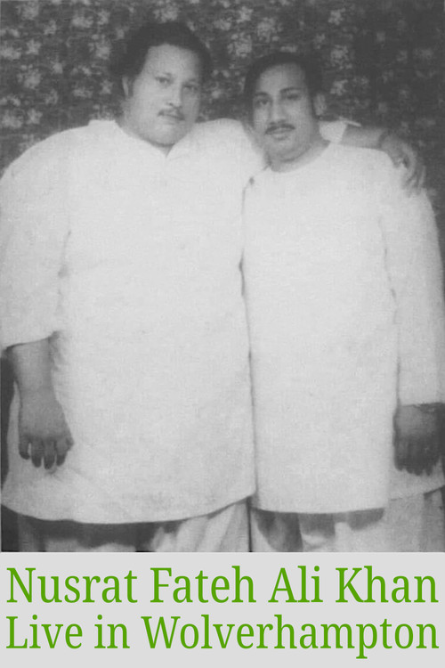 Nusrat Fateh Ali Khan: Live in Wolverhampton Poster