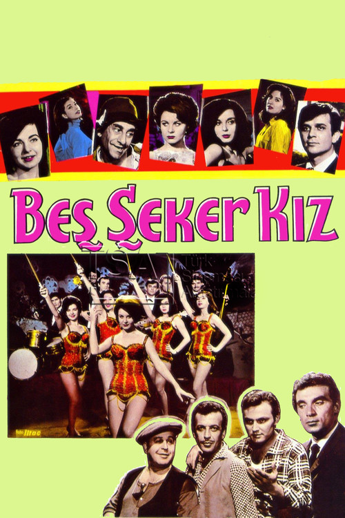 Beş Şeker Kız Poster