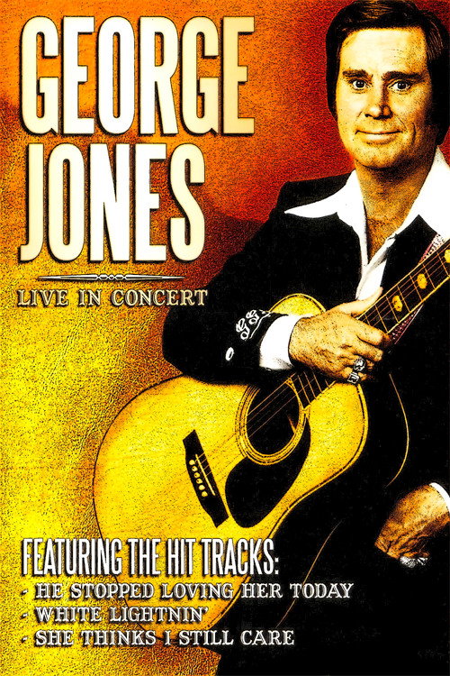 George Jones: Live in Concert Poster