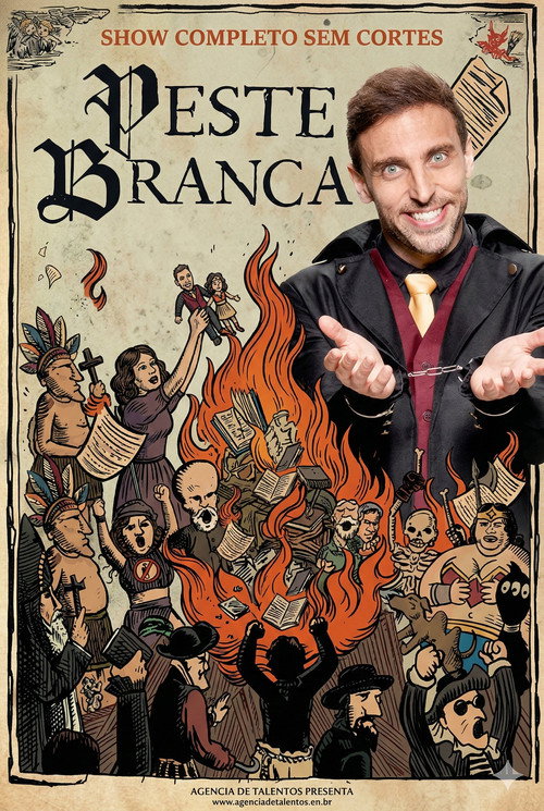 Léo Lins - Peste branca Poster