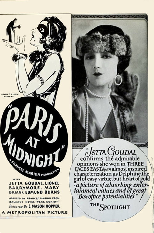 Paris at Midnight Poster