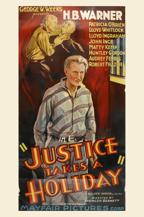 Justice Takes a Holiday Poster