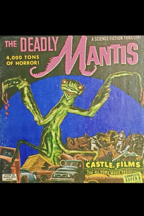 The Deadly Mantis Poster