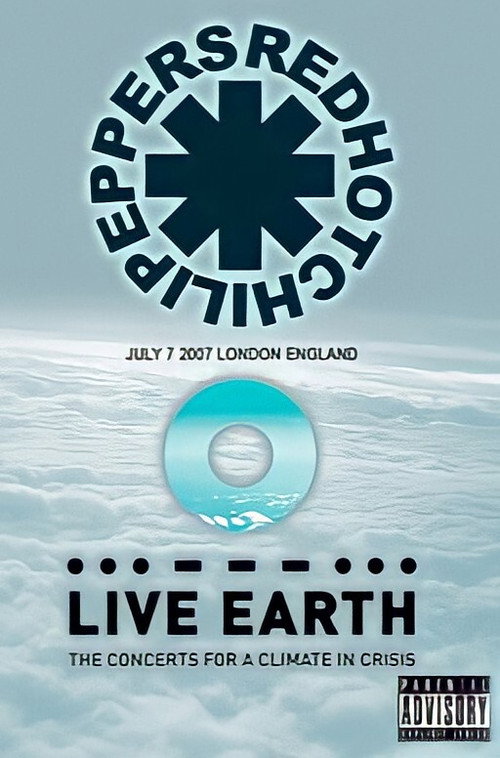 Red Hot Chili Peppers: Live Earth Concert Wembley Poster